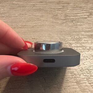 Oura 4 Ring, Silver, Size 10